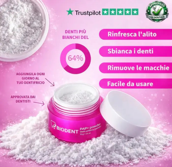 Kit Sbiancante: Polvere +Strisce PAP+