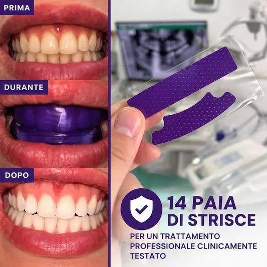 Kit Sbiancante:  Siero Viola+  Strisce Viola