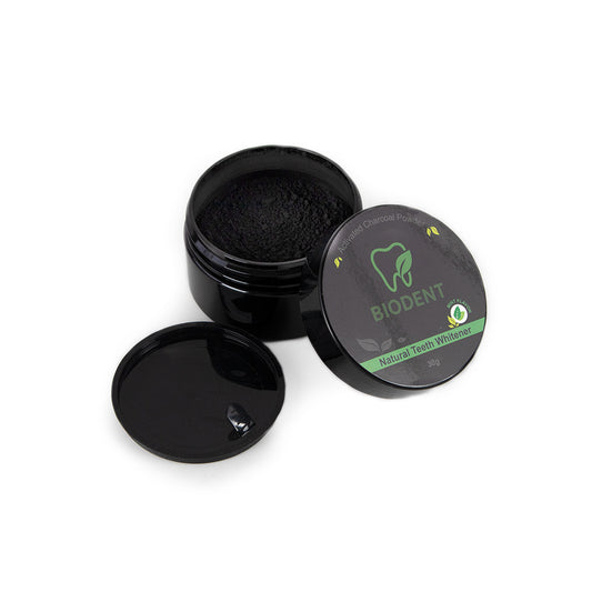 Polvere Sbiancante per i Denti al Carbone Attivo
