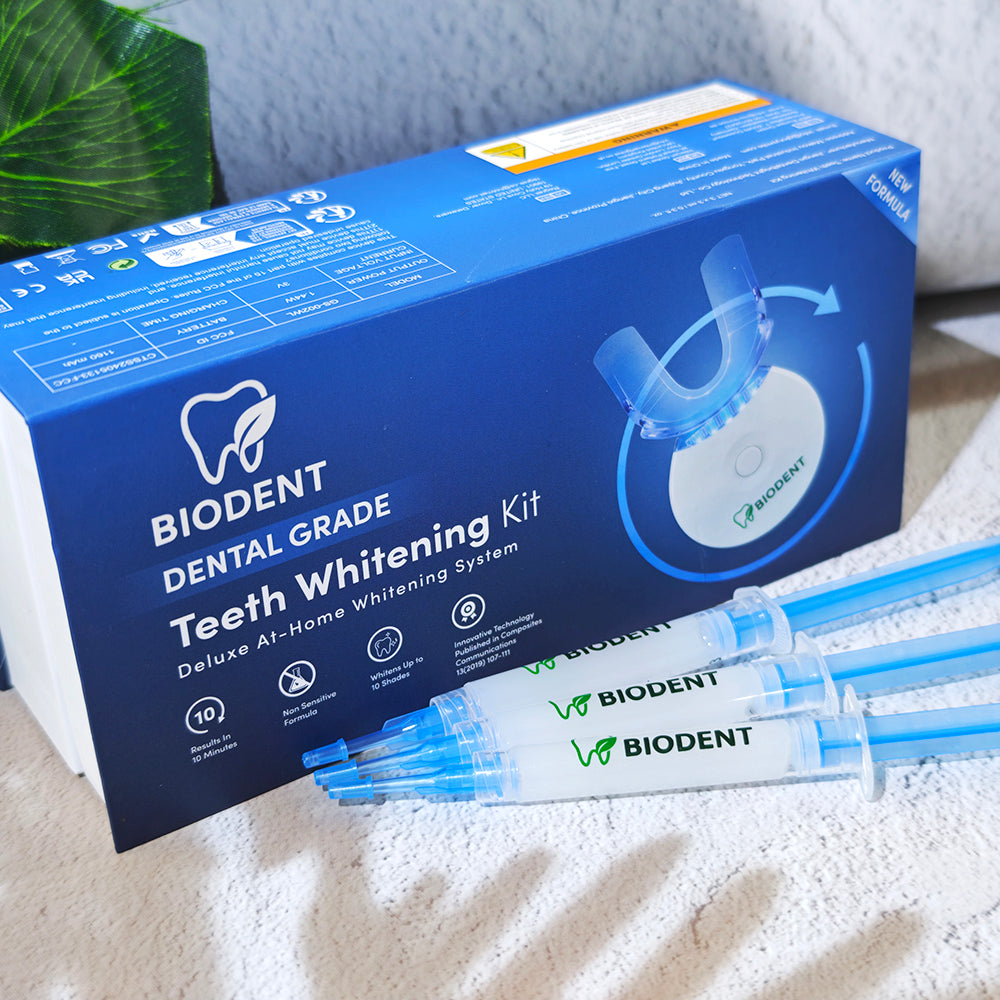Kit Sbiancante Denti Professionale con lampada LED