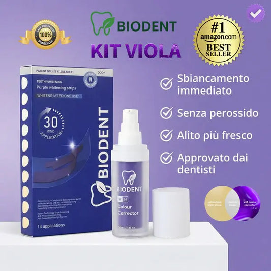 Kit Sbiancante:  Siero Viola+  Strisce Viola