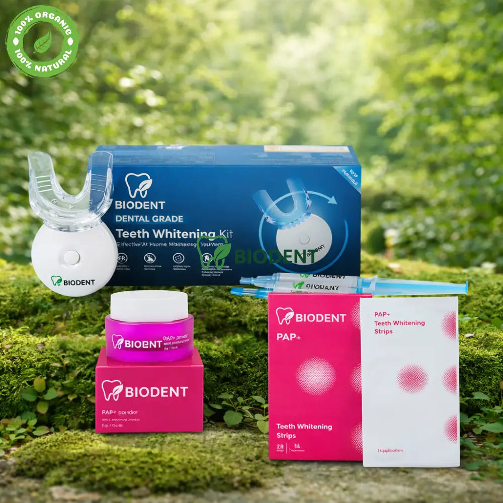 Bundle Completo sbiancante:Kit led +Striscie+ Polvere PAP+