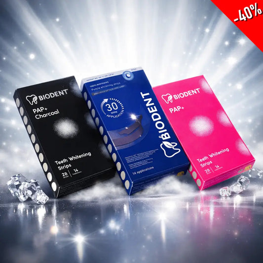 Trio Striscie Sbiancanti BIODENT