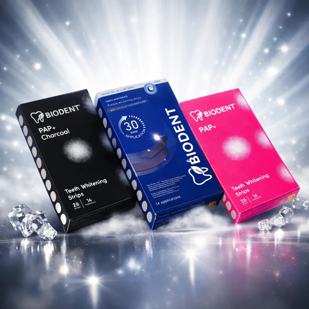 Trio Striscie Sbiancanti BIODENT
